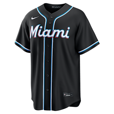 Miami Marlins Men's Nike MLB Replica Fashion Jersey. Nike.com